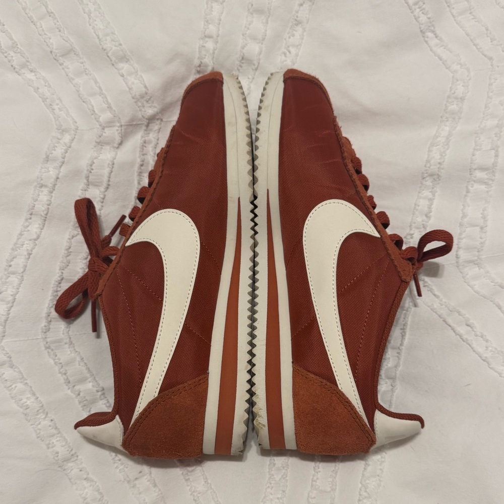 Nike Cortez burnt orange suede and nylon - Picture 2 of 5